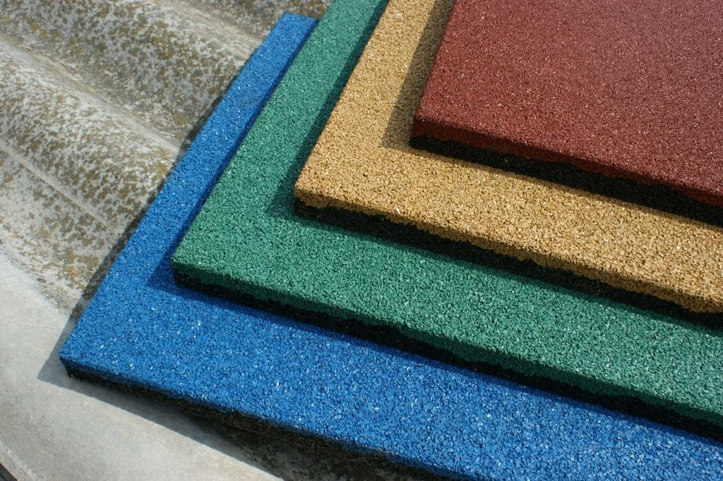 Продажа резиновой тротуарной плитки в Мурино